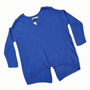 Loft Blue Knit Sweater size Small